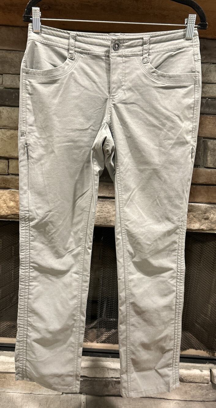 Women’s KUHL Gray Trekr Hiking Outdoor Pants Size 4 Short *B7